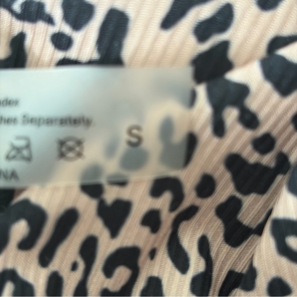 Nina Leopard Print Bikini - Tan and Black - Picture 4 of 4